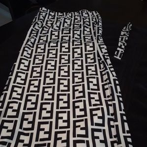 Fendi dress & head band